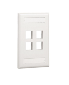 PLACA FRONTAL VERT 4PTS NK4FWHY - NETKEY/PANDUIT
