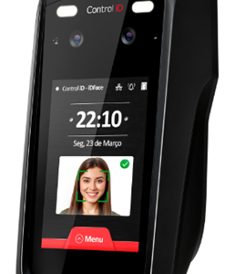 Controle de Acesso Facial e RFID iDFace Pro 10 Mil Faces - Control iD